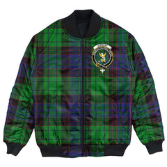 Clan Stewart Old Modern Tartan Crest Bomber Jacket PW49 Stewart Old Modern Tartan Tartan Bomber Jacket   