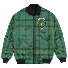 Clan Ross Hunting Ancient Tartan Crest Bomber Jacket BR84 Ross Hunting Ancient Tartan Tartan Bomber Jacket   