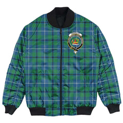Clan Douglas Ancient Tartan Crest Bomber Jacket VI19 Douglas Ancient Tartan Tartan Bomber Jacket   