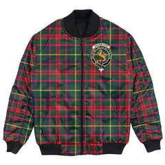 Clan MacKintosh Hunting Modern Tartan Crest Bomber Jacket LW27 MacKintosh Hunting Modern Tartan Tartan Bomber Jacket   