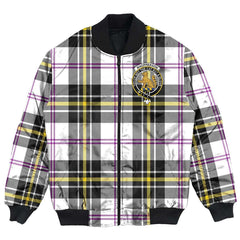 Clan MacPherson Dress Modern Tartan Crest Bomber Jacket JP29 MacPherson Dress Modern Tartan Tartan Bomber Jacket   