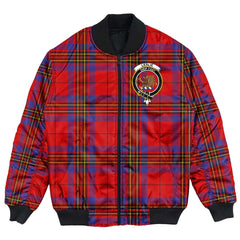 Clan Leslie Modern Tartan Crest Bomber Jacket NN18 Leslie Modern Tartan Tartan Bomber Jacket   