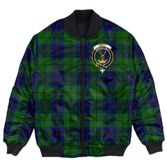 Clan Keith Modern Tartan Crest Bomber Jacket WL31 Keith Modern Tartan Tartan Bomber Jacket   