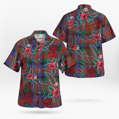 Clan MacDuff Hunting Modern Tartan Scottish Lion Hawaiian Shirt AS30 MacDuff Hunting Modern Tartan Tartan Hawaii Shirt   