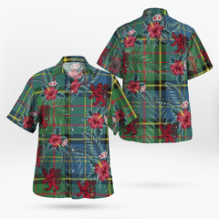 Clan MacMillan Hunting Ancient Tartan Scottish Lion Hawaiian Shirt RJ53 MacMillan Hunting Ancient Tartan Tartan Hawaii Shirt   