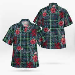 Clan Clan Bannatyne 1 Tartan Scottish Lion Hawaiian Shirt DI26 Bannatyne 1 Tartan Tartan Hawaii Shirt   