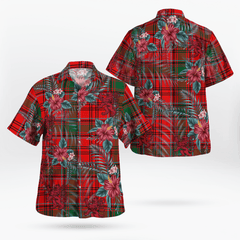 Clan Heron Tartan Scottish Lion Hawaiian Shirt ZO25 Heron Tartan Tartan Hawaii Shirt   