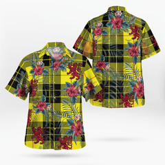 Clan MacLeod of Lewis Modern Tartan Scottish Lion Hawaiian Shirt WY60 MacLeod of Lewis Modern Tartan Tartan Hawaii Shirt   