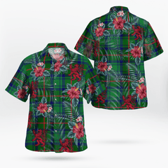 Clan Cranstoun Tartan Scottish Lion Hawaiian Shirt FF90 Cranstoun Tartan Tartan Hawaii Shirt   