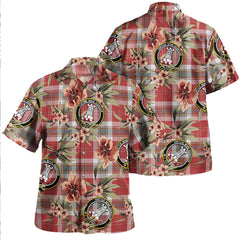 Clan MacLean of Duart Dress Red Weathered Tartan Crest Badge Aloha Hawaiian Shirt Tropical Old Style EQ92 MacLean of Duart Dress Red Weathered Tartan Tartan Today   