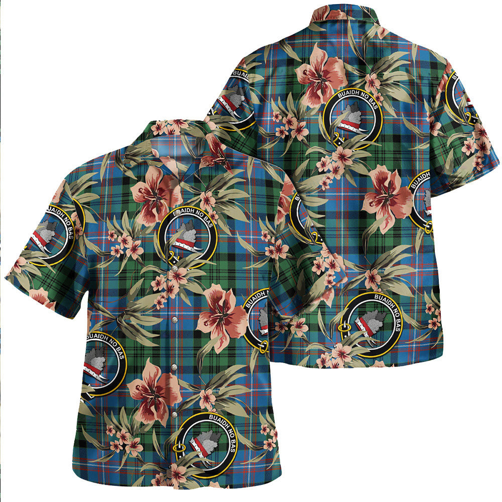 Clan MacNeil of Colonsay (MacNeil of Barra of Colonsay) (Highland Society of London) Ancient Tartan Crest Badge Aloha Hawaiian Shirt Tropical Old Style RW33 MacNeil of Colonsay (MacNeil of Barra of Colonsay) (Highland Society of London) Ancient Tartan Tartan Today   