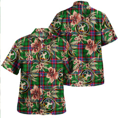 Clan McGeachie Tartan Crest Badge Aloha Hawaiian Shirt Tropical Old Style OU16 McGeachie Tartan Tartan Today   