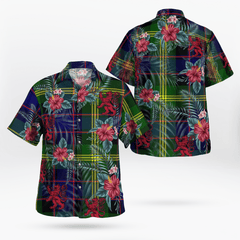 Clan Watson Modern Tartan Scottish Lion Hawaiian Shirt HN19 Watson Modern Tartan Tartan Hawaii Shirt   