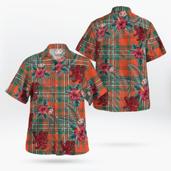 Clan Scott Ancient Tartan Scottish Lion Hawaiian Shirt AP39 Scott Ancient Tartan Tartan Hawaii Shirt   