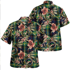 Clan Watson (WateWatt) Modern Tartan Crest Badge Aloha Hawaiian Shirt Tropical Old Style LA16 Watson (WateWatt) Modern Tartan Tartan Today   