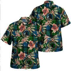 Clan MacKie Tartan Crest Badge Aloha Hawaiian Shirt Tropical Old Style MD42 MacKie Tartan Tartan Today   