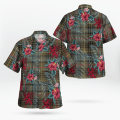 Clan Stewart Hunting Weathered Tartan Scottish Lion Hawaiian Shirt MU56 Stewart Hunting Weathered Tartan Tartan Hawaii Shirt   