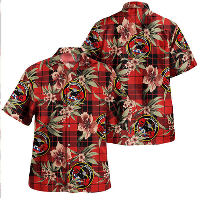 Clan MacLeod of Raasay Modern Tartan Crest Badge Aloha Hawaiian Shirt Tropical Old Style HY11
