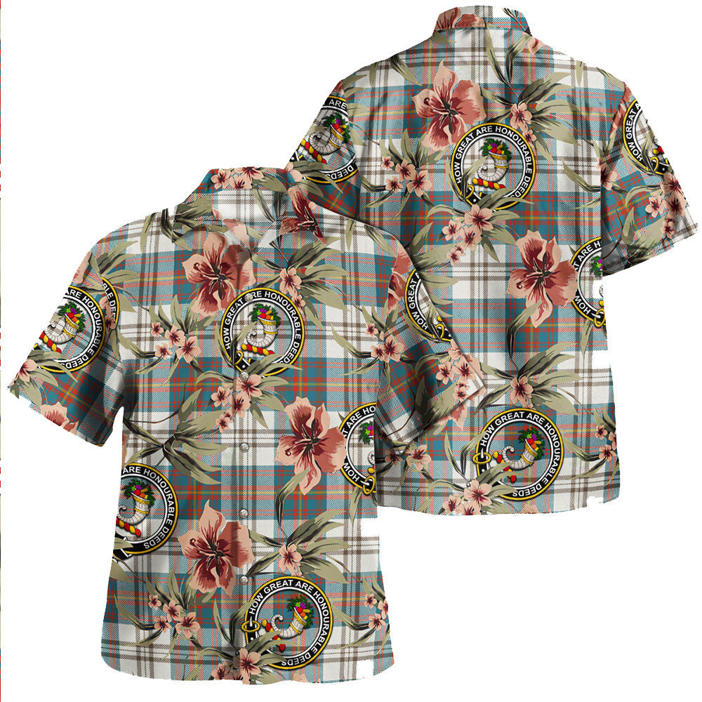 Clan Walker Dress Ancient Tartan Crest Badge Aloha Hawaiian Shirt Tropical Old Style YR36 Walker Dress Ancient Tartan Tartan Today   