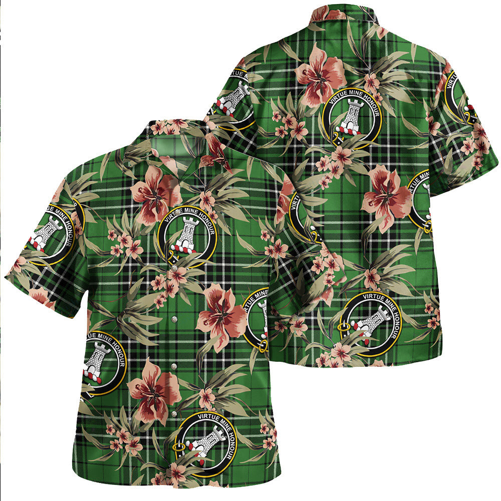 Clan MacLean of Duart Hunting (Vestiarium Scoticum) Ancient Tartan Crest Badge Aloha Hawaiian Shirt Tropical Old Style QP75 MacLean of Duart Hunting (Vestiarium Scoticum) Ancient Tartan Tartan Today   