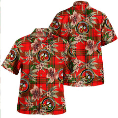 Clan Maxtone Tartan Crest Badge Aloha Hawaiian Shirt Tropical Old Style QG28 Maxtone Tartan Tartan Today   