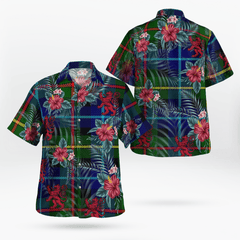 Clan Smith Modern Tartan Scottish Lion Hawaiian Shirt LN54 Smith Modern Tartan Tartan Hawaii Shirt   