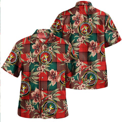 Clan Stewart of Atholl Modern Tartan Crest Badge Aloha Hawaiian Shirt Tropical Old Style FI90 Stewart of Atholl Modern Tartan Tartan Today   
