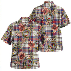 Clan Walker Dress Modern Tartan Crest Badge Aloha Hawaiian Shirt Tropical Old Style VP74 Walker Dress Modern Tartan Tartan Today   