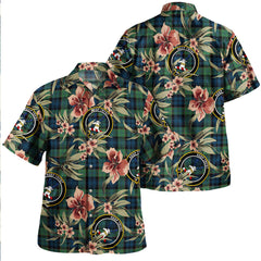 Clan Sempill (Semple) Modern Tartan Crest Badge Aloha Hawaiian Shirt Tropical Old Style UR25 Sempill (Semple) Modern Tartan Tartan Today   