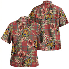 Clan MacPherson of Cluny Weathered Tartan Crest Badge Aloha Hawaiian Shirt Tropical Old Style QX70 MacPherson of Cluny Weathered Tartan Tartan Today   