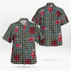 Clan Haig Check Tartan Scottish Lion Hawaiian Shirt KM46 Haig Check Tartan Tartan Hawaii Shirt   