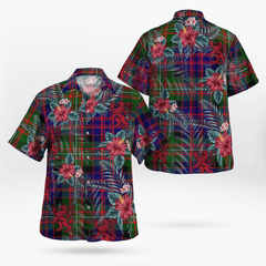 Clan MacDonnell of Glengarry Modern Tartan Scottish Lion Hawaiian Shirt CZ76 MacDonnell of Glengarry Modern Tartan Tartan Hawaii Shirt   