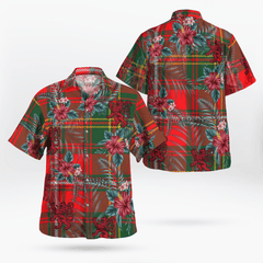 Clan Hay Modern Tartan Scottish Lion Hawaiian Shirt QI68 Hay Modern Tartan Tartan Hawaii Shirt   