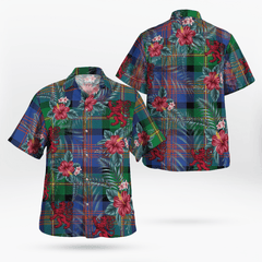 Clan Logan Ancient Tartan Scottish Lion Hawaiian Shirt QX78 Logan Ancient Tartan Tartan Hawaii Shirt   