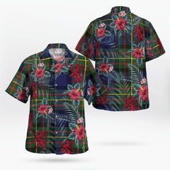 Clan MacLaren Modern Tartan Scottish Lion Hawaiian Shirt DA21 MacLaren Modern Tartan Tartan Hawaii Shirt   
