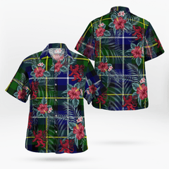 Clan MacNeil of Barra Modern Tartan Scottish Lion Hawaiian Shirt FE58 MacNeil of Barra Modern Tartan Tartan Hawaii Shirt   