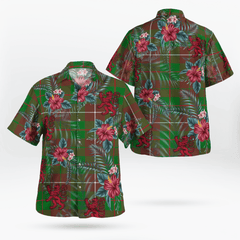 Clan MacKinnon Hunting Modern Tartan Scottish Lion Hawaiian Shirt OK10 MacKinnon Hunting Modern Tartan Tartan Hawaii Shirt   