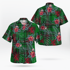 Clan Kinloch Tartan Scottish Lion Hawaiian Shirt CJ32 Kinloch Tartan Tartan Hawaii Shirt   