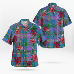Clan Ralston Tartan Scottish Lion Hawaiian Shirt GL55 Ralston Tartan Tartan Hawaii Shirt   
