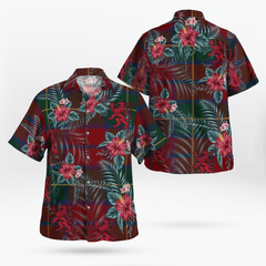 Clan McCarthy Tartan Scottish Lion Hawaiian Shirt OC38 McCarthy Tartan Tartan Hawaii Shirt   