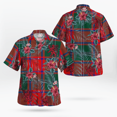 Clan MacPhail Tartan Scottish Lion Hawaiian Shirt LR24 MacPhail Tartan Tartan Hawaii Shirt   