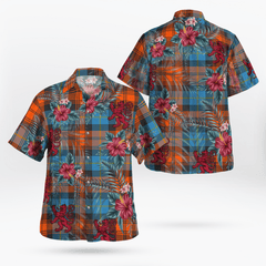 Clan MacLachlan Ancient Tartan Scottish Lion Hawaiian Shirt GD91 MacLachlan Ancient Tartan Tartan Hawaii Shirt   