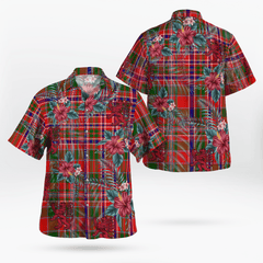 Clan MacAlister Modern Tartan Scottish Lion Hawaiian Shirt BP92 MacAlister Modern Tartan Tartan Hawaii Shirt   