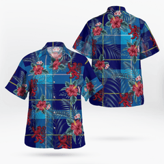 Clan McKerrell Tartan Scottish Lion Hawaiian Shirt RU93 McKerrell Tartan Tartan Hawaii Shirt   