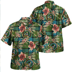 Clan MacLaren Ancient Tartan Crest Badge Aloha Hawaiian Shirt Tropical Old Style BK18 MacLaren Ancient Tartan Tartan Today   