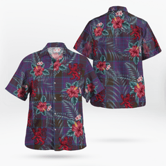Clan Phillips Tartan Scottish Lion Hawaiian Shirt KP41 Phillips Tartan Tartan Hawaii Shirt   
