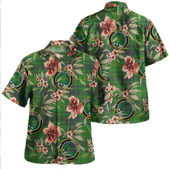 Clan MacArthur Ancient Tartan Crest Badge Aloha Hawaiian Shirt Tropical Old Style AI52 MacArthur Ancient Tartan Tartan Today   
