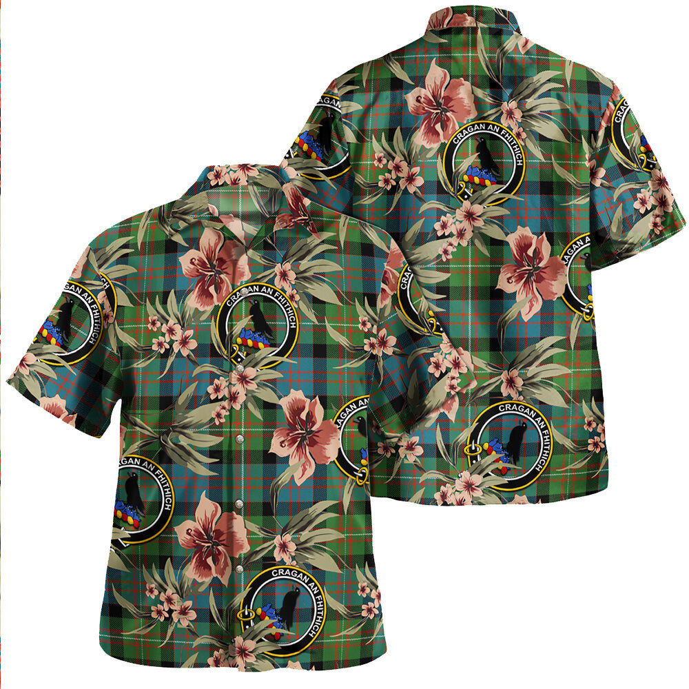 Clan MacDonell of Glengarry Ancient Tartan Crest Badge Aloha Hawaiian Shirt Tropical Old Style RU42 MacDonell of Glengarry Ancient Tartan Tartan Today   