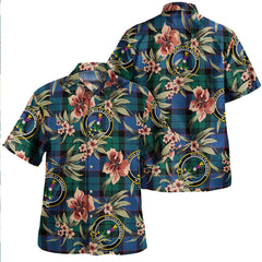 Clan Ferguson of Balquhidder Modern Tartan Crest Badge Aloha Hawaiian Shirt Tropical Old Style QT96 Ferguson of Balquhidder Modern Tartan Tartan Today   