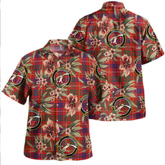 Clan MacRae of Inverinate Modern Tartan Crest Badge Aloha Hawaiian Shirt Tropical Old Style TG47 MacRae of Inverinate Modern Tartan Tartan Today   
